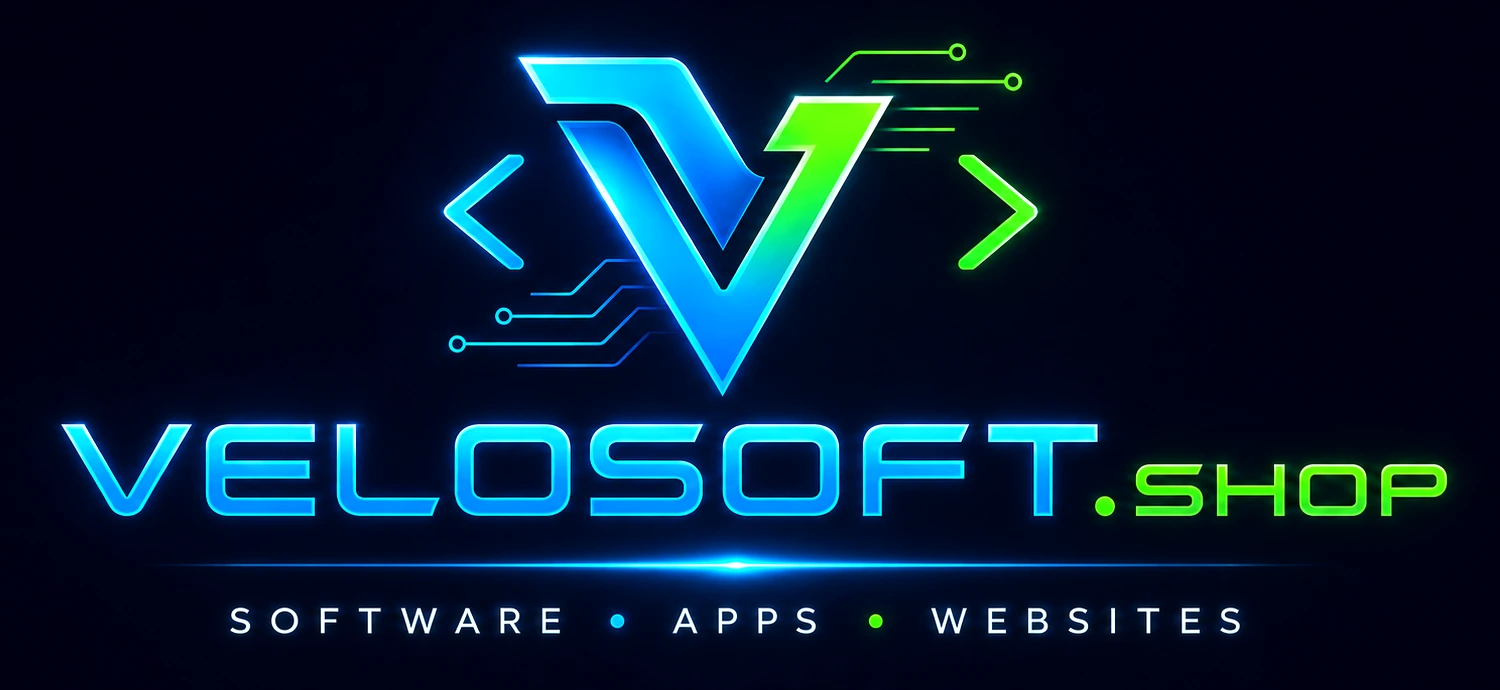 Velosoft.shop software, apps and websites